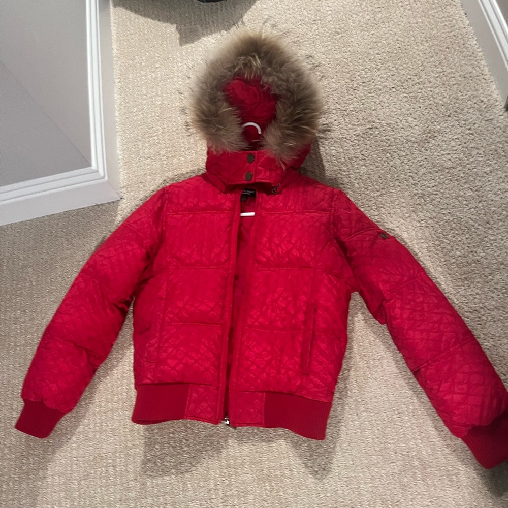 EckoRed Jacket fox fur. Beautiful & only worse once. Fits like junior large.